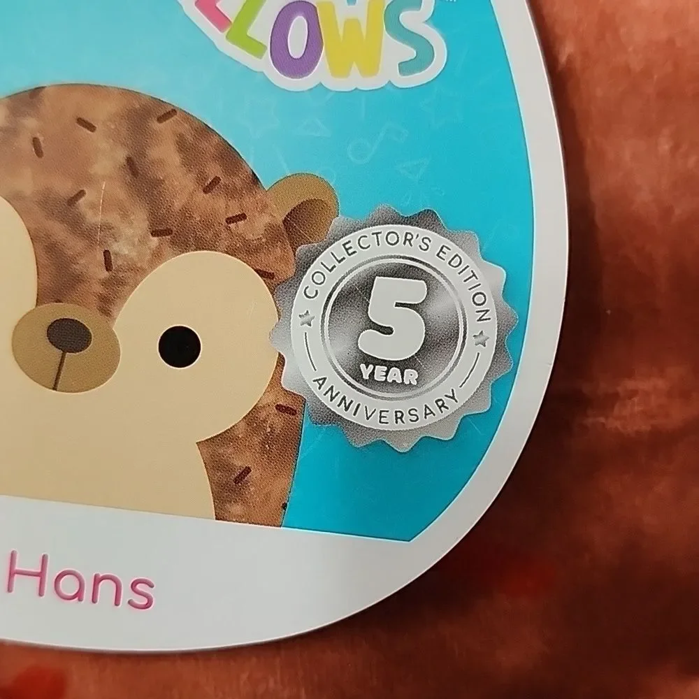 NWT Hans‎ the Tie Dye Hedgehog 5 Year Anniversary Walgreens Exclusive